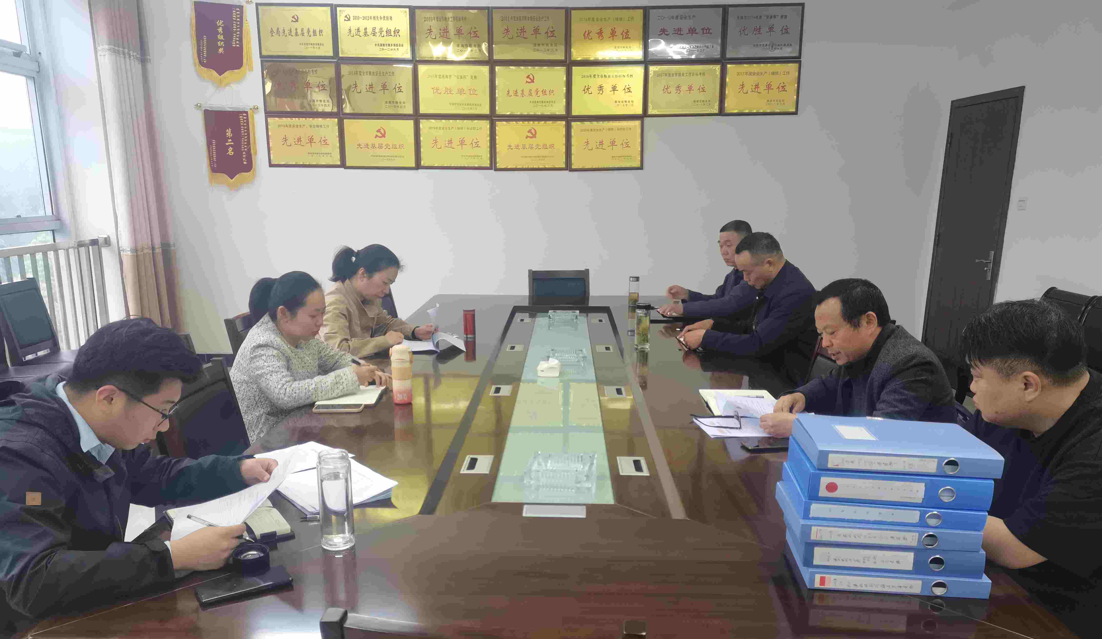 局黨組成員、副局長魏琨到儲備公司開展政策性糧食（定向）銷售專項檢查工作